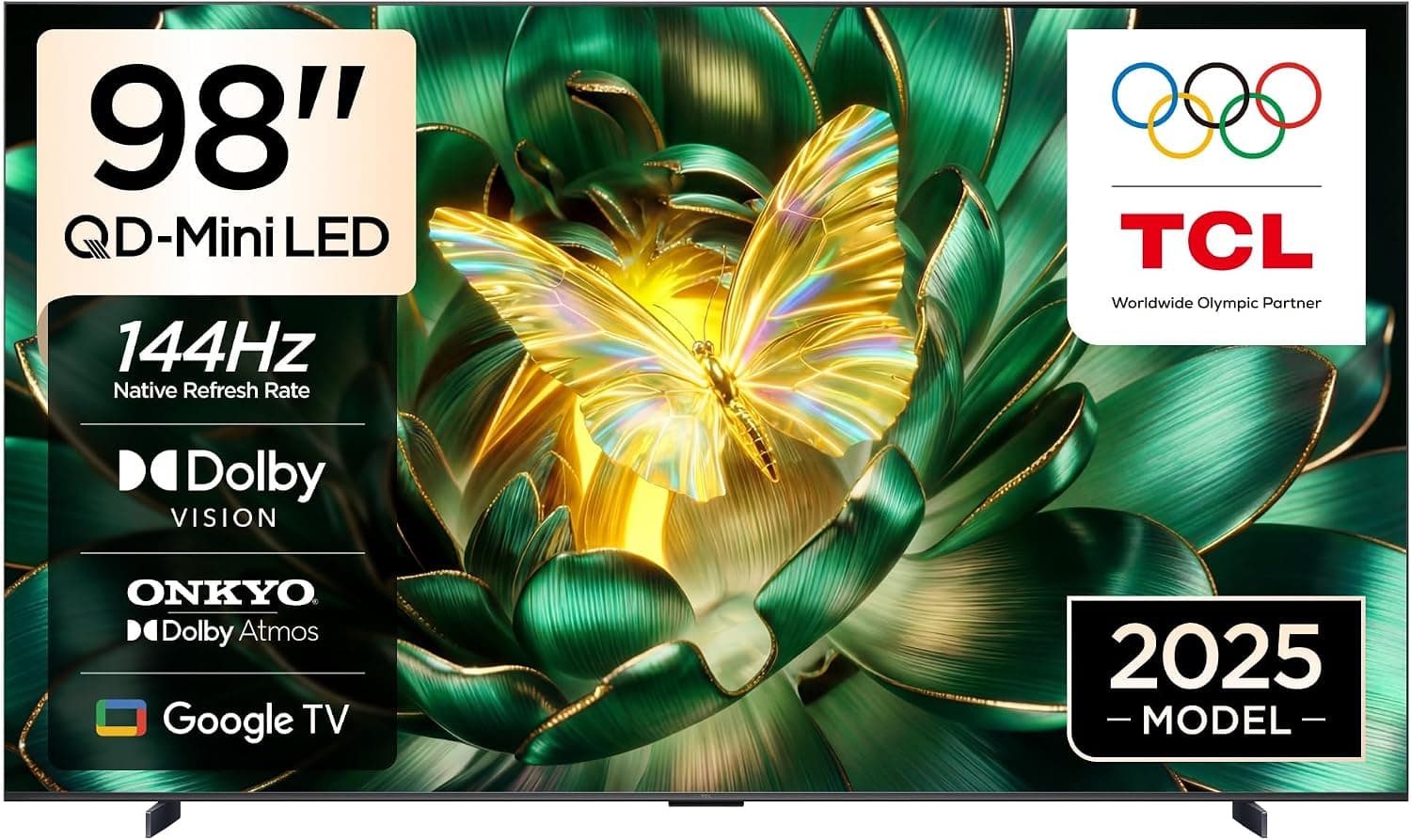 TCL – 98 Inch 98C6K (Giant Home Cinema)